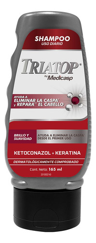 Triatop Shampoo Regeneracion Ketoconazol Y Keratina 165ml