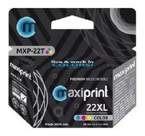 Cartucho Maxiprint Compatible Con Hp 22xl Td