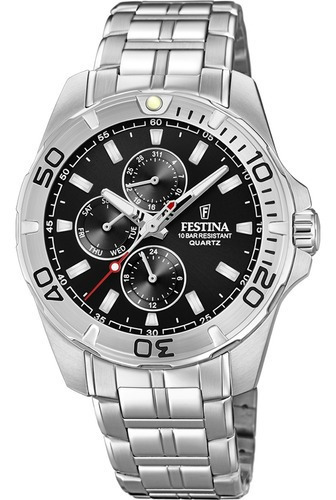 Reloj Festina F20445/3 Plateado Hombre Relojesymas