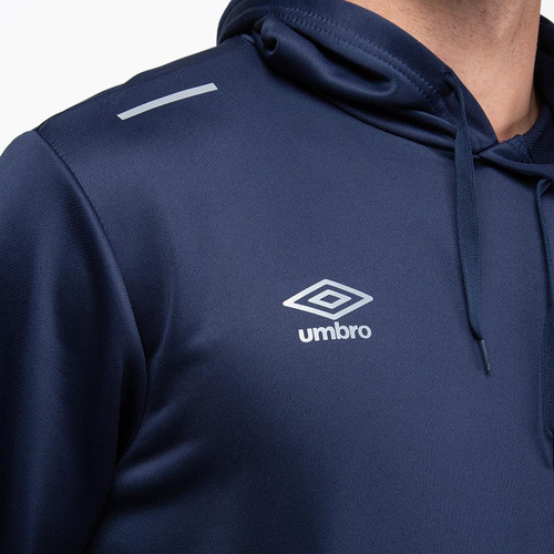 Polerón Entrenamiento Umbro Training Hooded Top Hombre Azul