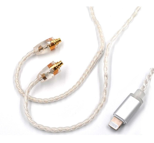 Imagen 3 de 7 de Cable Kz Mmcx Compatible Con iPod iPhone iPad Lightning