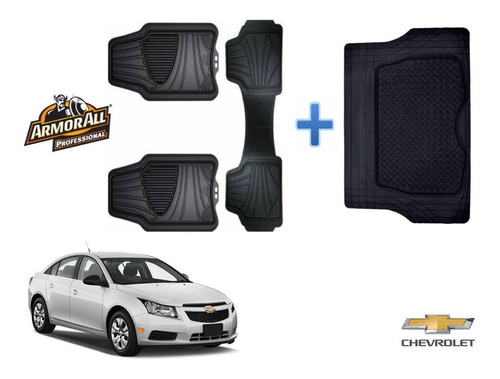 Tapetes Uso Rudo + Cajuela Chevrolet Cruze 2010 A 2015 Armor