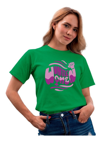 Playera Oversized - Frases Feministas - Unite Women