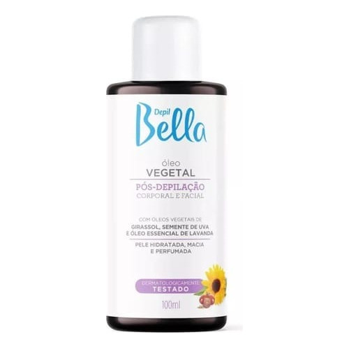 Óleo Vegetal Pós Depilação Corporal 100ml Depil Bella