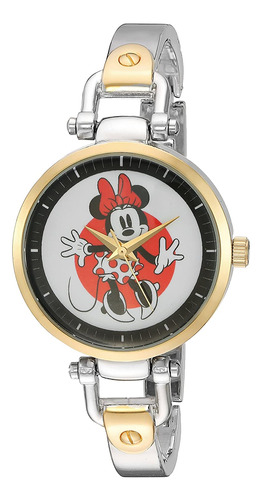 Disney Minnie Mouse - Reloj Analógico De Cuarzo Para Adultos