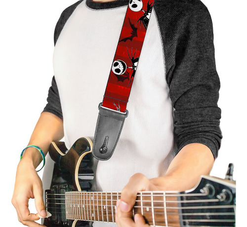 Correa Guitarra Hebilla Pesadilla Ante Navidad Jack Pose 2.0