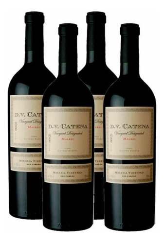 Vino Dv Catena Vd Nicasia Vineyard Malbec X750ml Caja X 4u