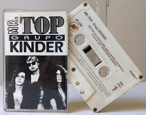 Casete K7 Grupo Kinder - Mr. Top - Hard Metal -1992- Edfargz