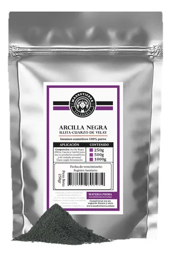 Arcilla Negra Cosmetica X 250gr