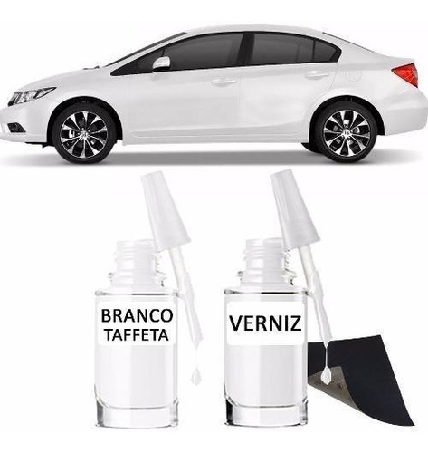 Tinta Tira Risco Automotivo  Branco Taffeta