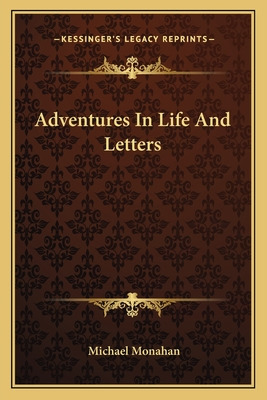 Libro Adventures In Life And Letters - Monahan, Michael