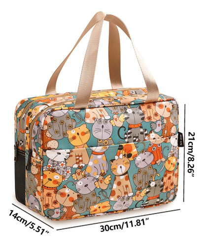 Zh Bolsa Maquillaje Portátil For Mujer, Bolsa Maquillaje