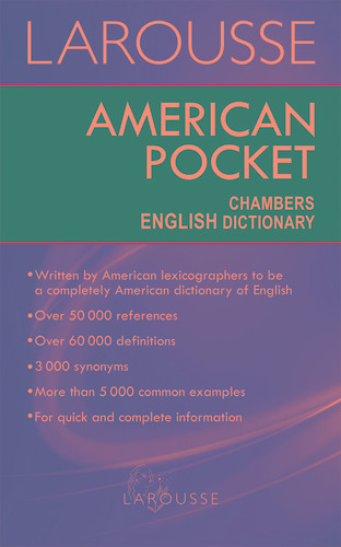 American Pocket Chambers English Dictionary, de Higgleton, Elaine. Editorial Larousse, tapa blanda en inglés, 1999
