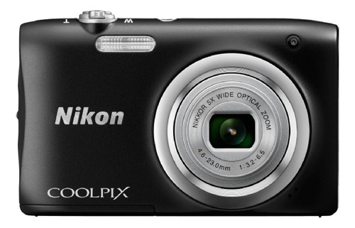  Nikon Coolpix A100 compacta color  negro 