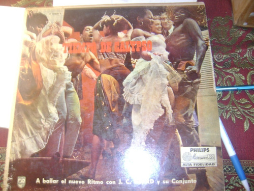 Tiempo De Calypso J.c. Heard Y Su Conjunto Disco De Vinilo