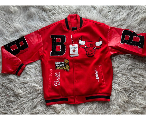 Chaqueta Chicago Bulls Rojo Xl