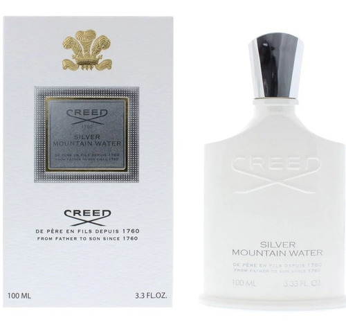 Perfume Creed Silver Para Caballero Mountain Water 100ml