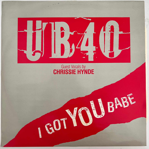 Ub40 - I Got You Babe - 12'' Single Vinil Uk