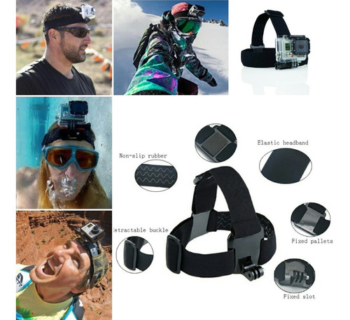 Imagen 4 de 4 de Gopro Arnés Cabeza