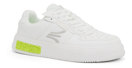 Zapatilla Casual Apolo Ad22-99 Blanco/lime