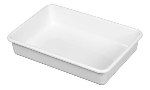 Batea De Plastico Rectangular Bandeja Carniceria 60x40x10