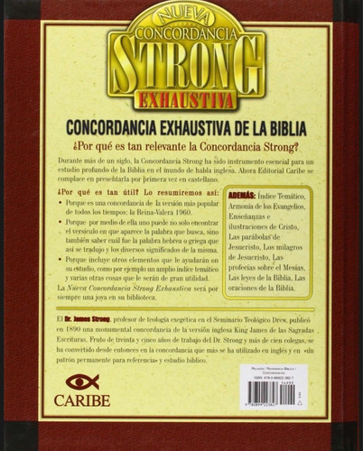 Nueva Concordancia Strong Exhaustiva