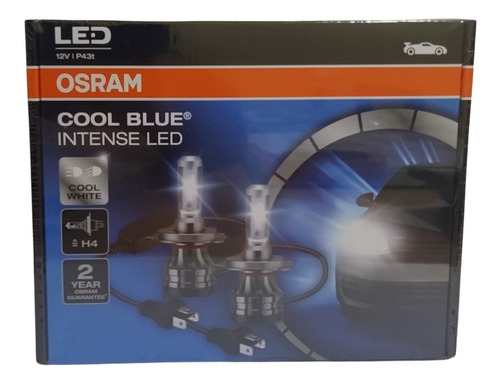 Imagen 4 de 8 de Par Lamparas H4 Led Osram Cool Blue Intense 6000k Cree