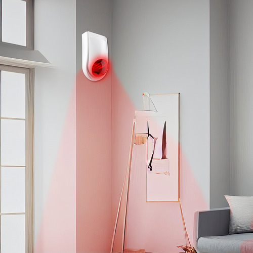 Sirene Agl Zigbee Automação 130db Cor: Branco