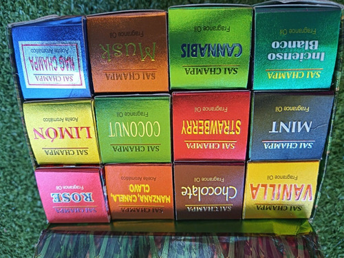 Imagen 3 de 4 de Pack 12 Aceites Esencia Aromaterapia Difusor Humificador