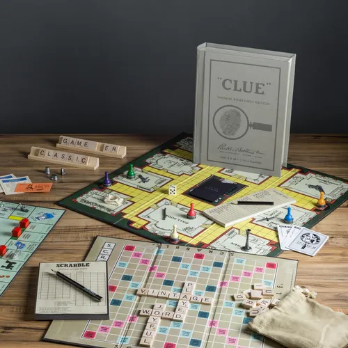 Ws Game Company Colección De 15 Juegos De Mesa Para Estant.