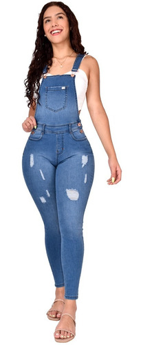 Jeans Dama Pantalones Mujer Colombiano Peto Desmontable 