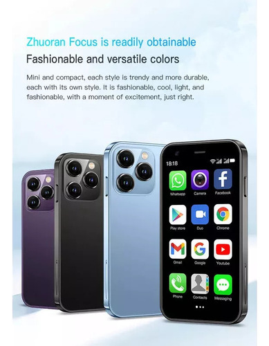 Mini Smartphone Android Ultrapequeño Para Estudiantes 2024 Xs15