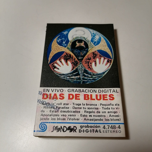 Días De Blues En Vivo Casete 1a Ed Difusión 1991, Opus Alfa