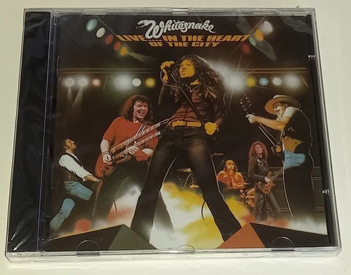 Cd Whitesnake Live In The Heart Of The City Original Lacrado Versão do álbum Estandar