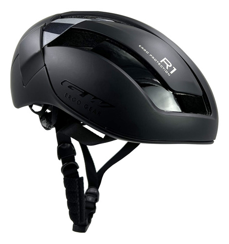 Casco Ciclismo Gw R1 Negro M Bicicleta Ruta Y Mtb