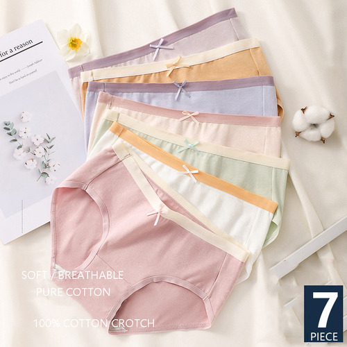 Bragas De Algodón Para Mujer, Ropa Interior Transpirable, Si