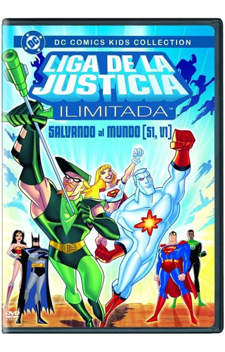 Liga De La Justicia Ilimitada Salvando Al Mundo | Dvd