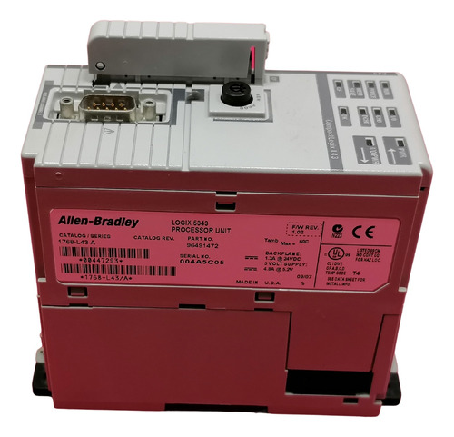 Allen Bradley 1768-l43 Compactlogix L43 Processor, 2mb Memor (Usado)