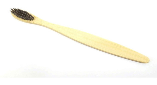 Imagen 9 de 10 de Set 10 Cepillos Dientes Madera Bambu Ecologico Cerda Suave