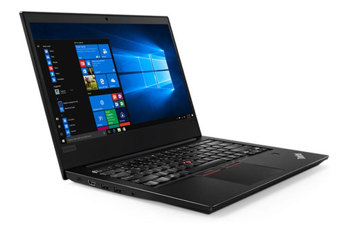 Imagen 3 de 7 de Notebook Lenovo ThinkPad E480 negra 14", Intel Core i5 8250U 8GB de RAM 500GB HDD, Intel UHD Graphics 620 1920x1080px Windows 10 Pro