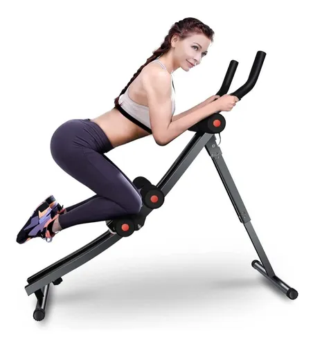 Maquina Banco Plegable Aparato Ejercitador Abdominales Fitness Gimnasio En  Casa Yim Sports