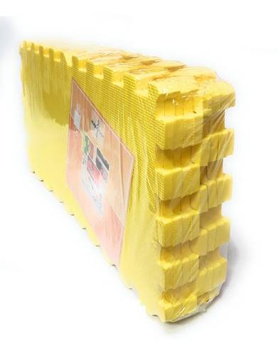 Imagen 5 de 5 de Tapete De Alta Resistencia 32.5x32.5cm 16pzs Stayin Shape