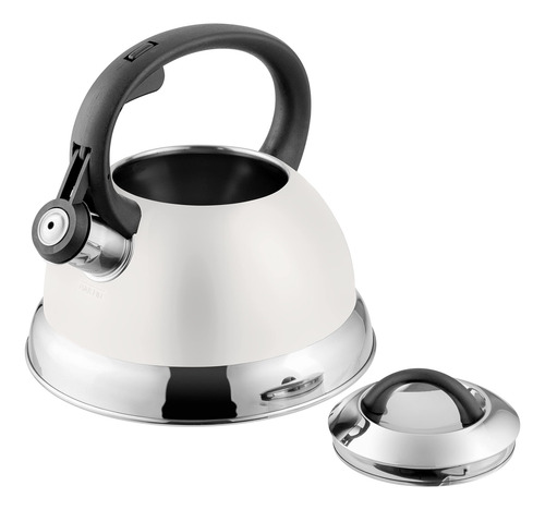 Tetera Silbante De Acero Inoxidable 1.65 Litros Lino