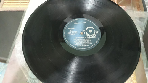 Raro Lp Led Zeppelin I I Mono Atco 1° Prensagem Brasileira (Usado)