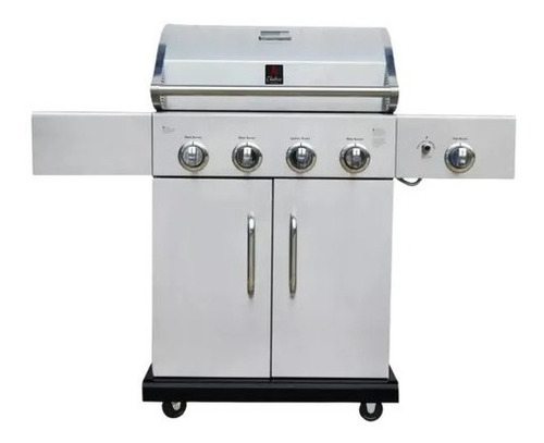 Churrasqueira Gas Grill Chaleur Devon Inox Portátil Promoção