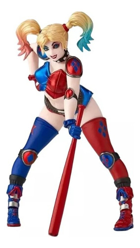 Figura Harley Quinn Articulada Con Accesorios New Color