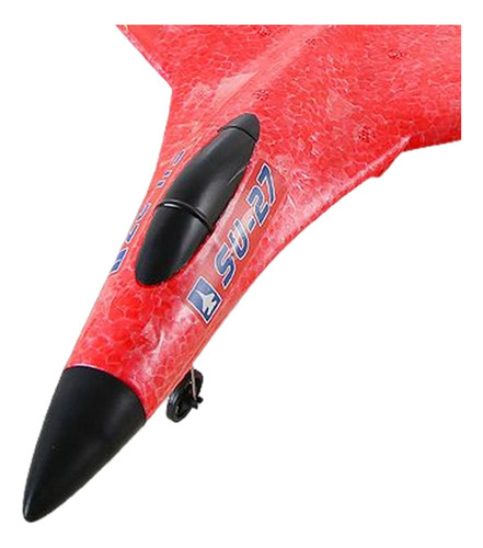 2.4g 2ch Rc Asa Fixa Avião Avião Vermelho Vermelho
