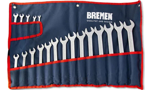 Set Llaves Combinadas Bremen Milimetricas 7177 6-24mm 19pzas