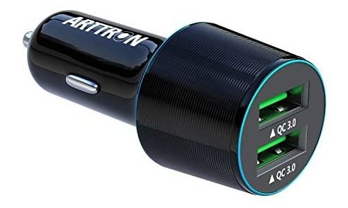 12v-24v Coche Cargador Usb Más Ligero, Carga Rápida Fkhwy