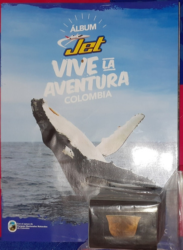Álbum Jet Vive La Aventura Colombia + Set Completo A Pegar
